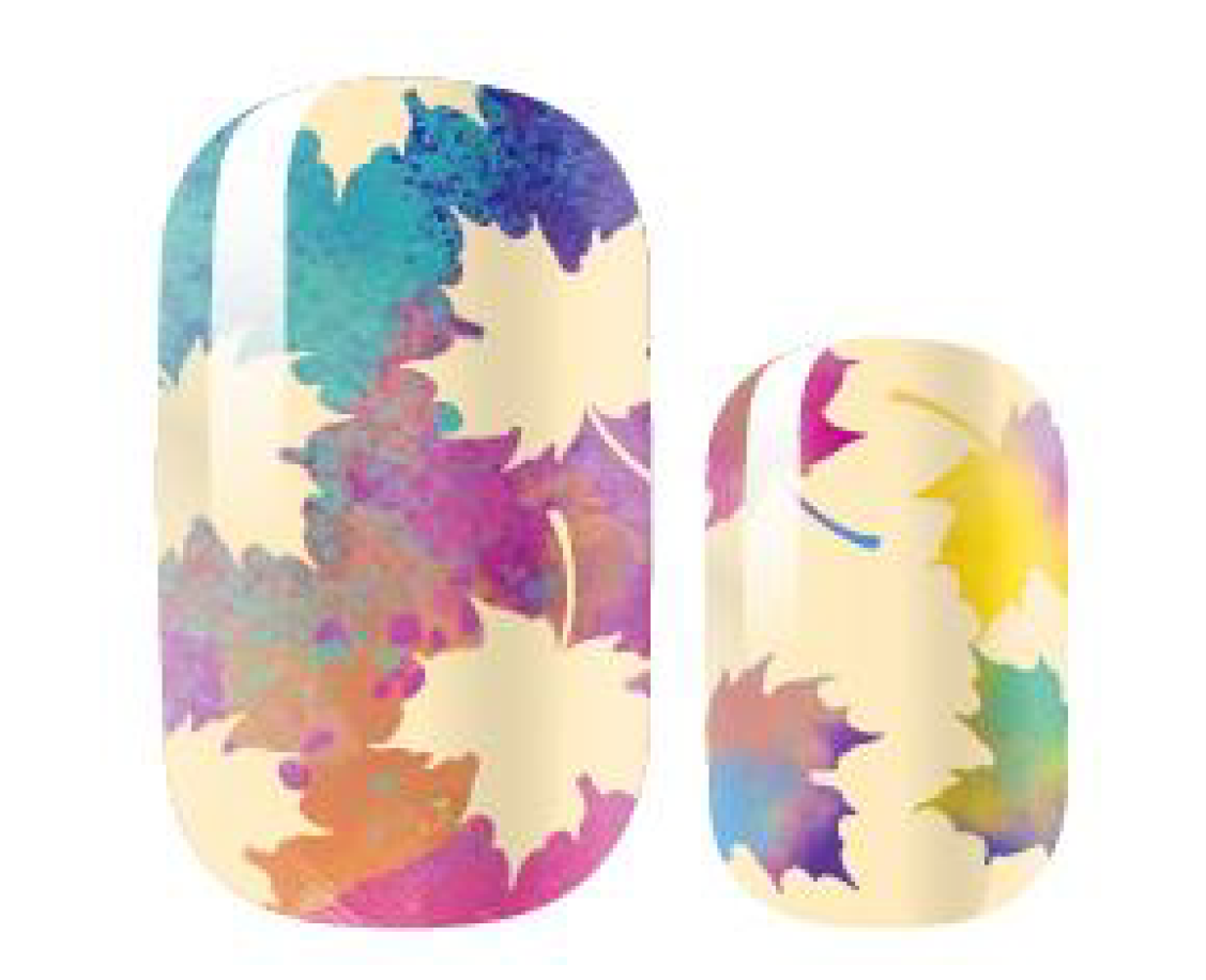 Colours of the Wind Fall Nail Wraps | Peachy Peach Nails