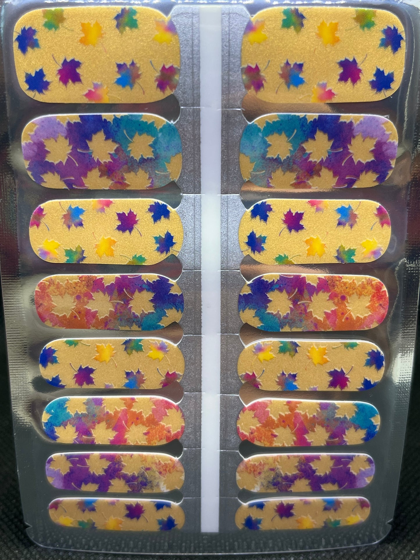 Colours of the Wind Fall Nail Wraps | Peachy Peach Nails