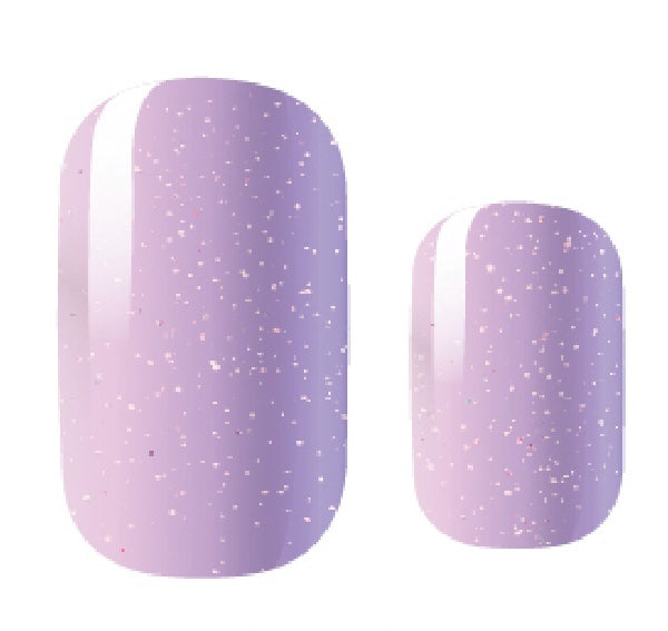 Gleaming Grape - nail wrap set