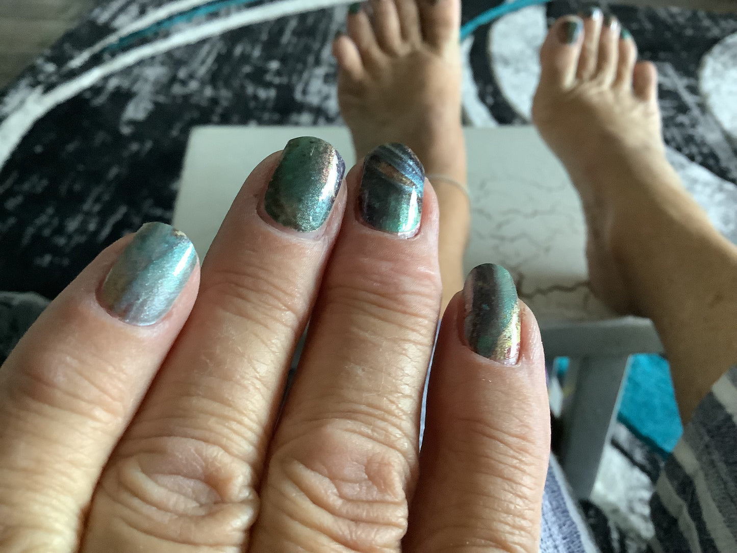 Teal Agate