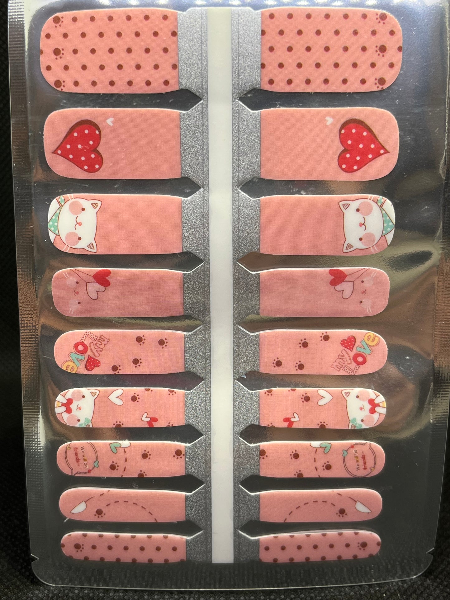 Best Friends - Kids nail wraps