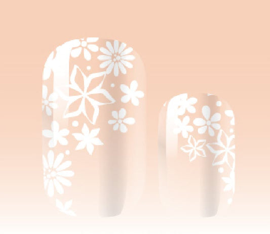 Lazy Daisy French Tip Overlay