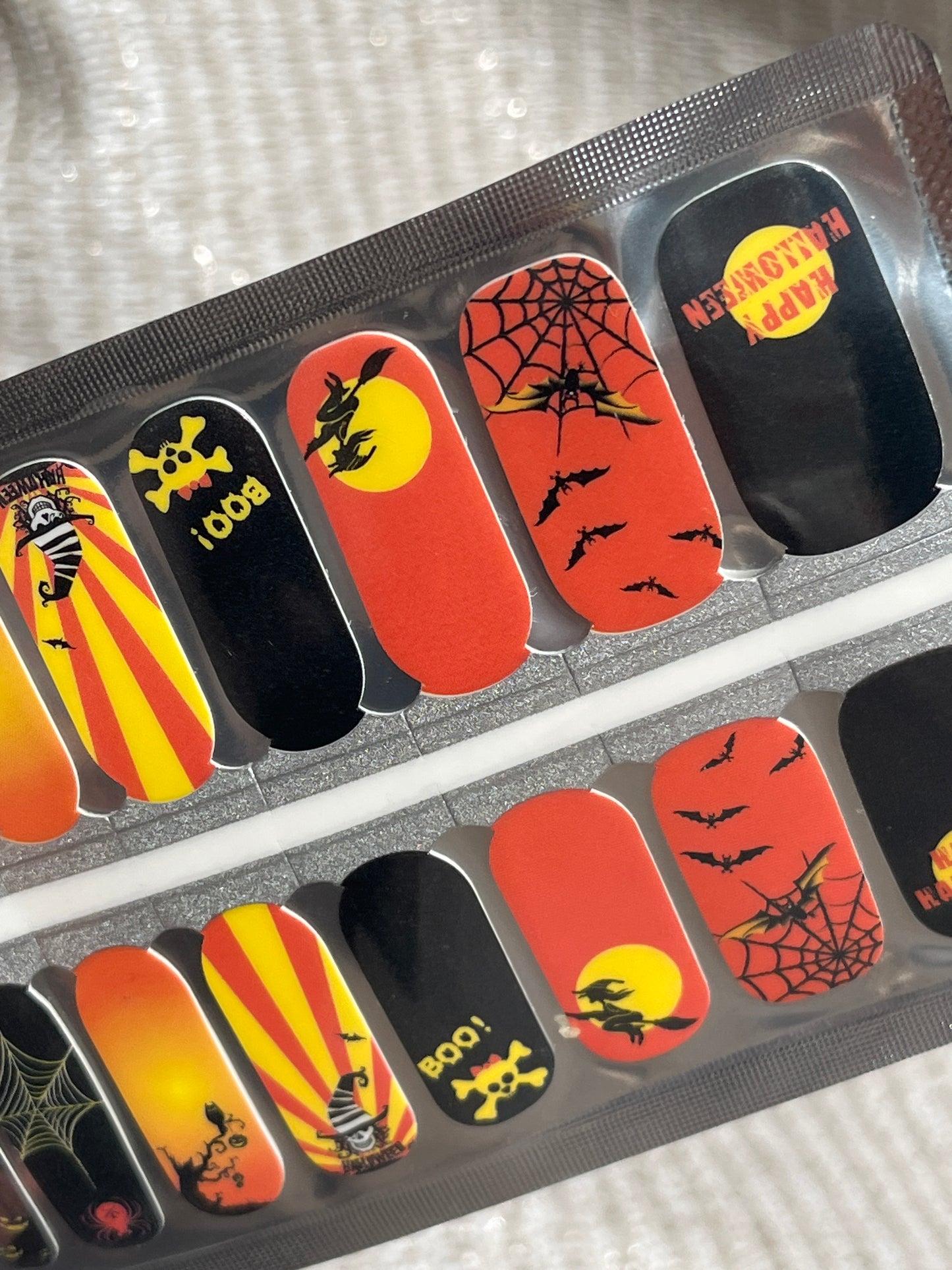 Things That Go Bump Nail Wraps