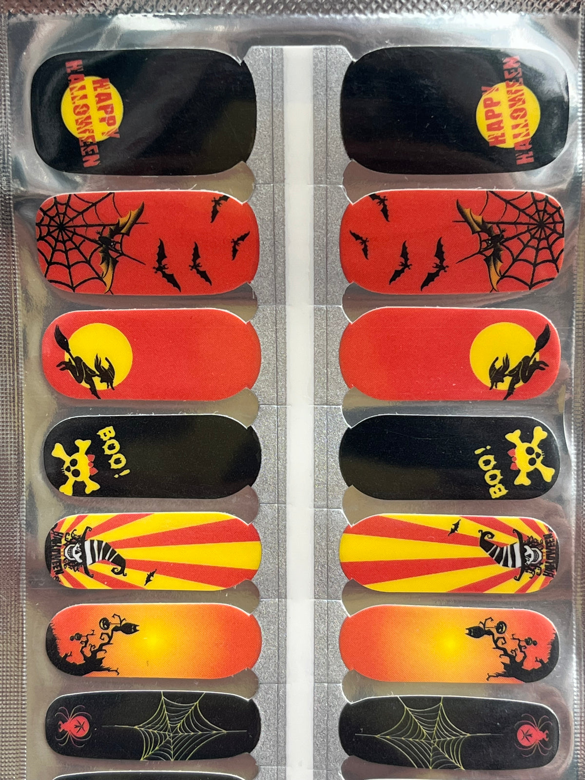Things That Go Bump Nail Wraps