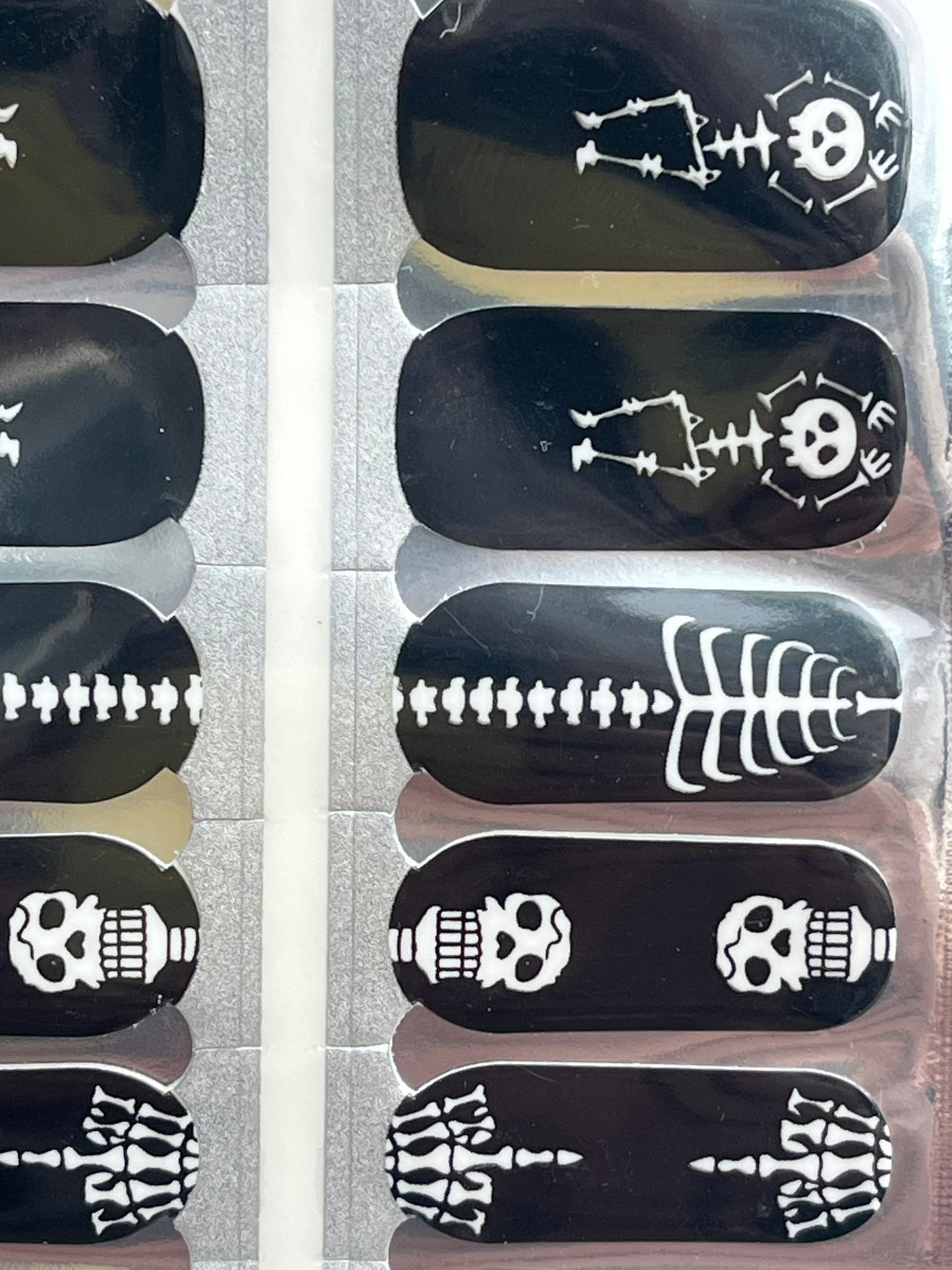 Bad to the Bone Nail Wraps