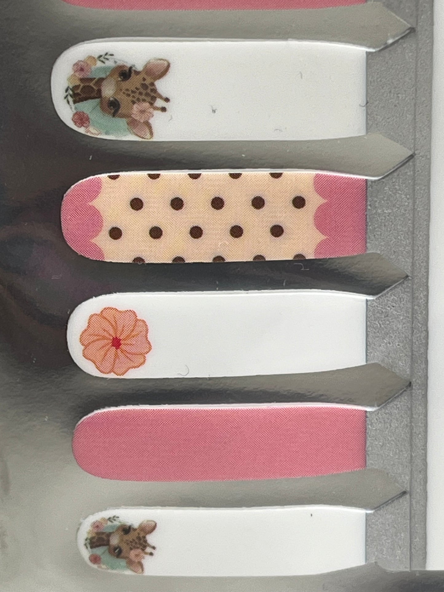 Gigi’s Garden – Kids’ Nail Wraps | Peachy Peach Nails