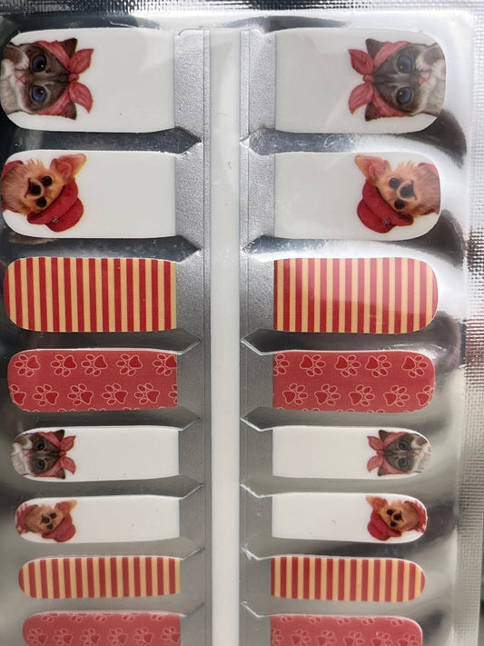 Best Fur-iends – Kids’ Nail Wraps | Peachy Peach Nails