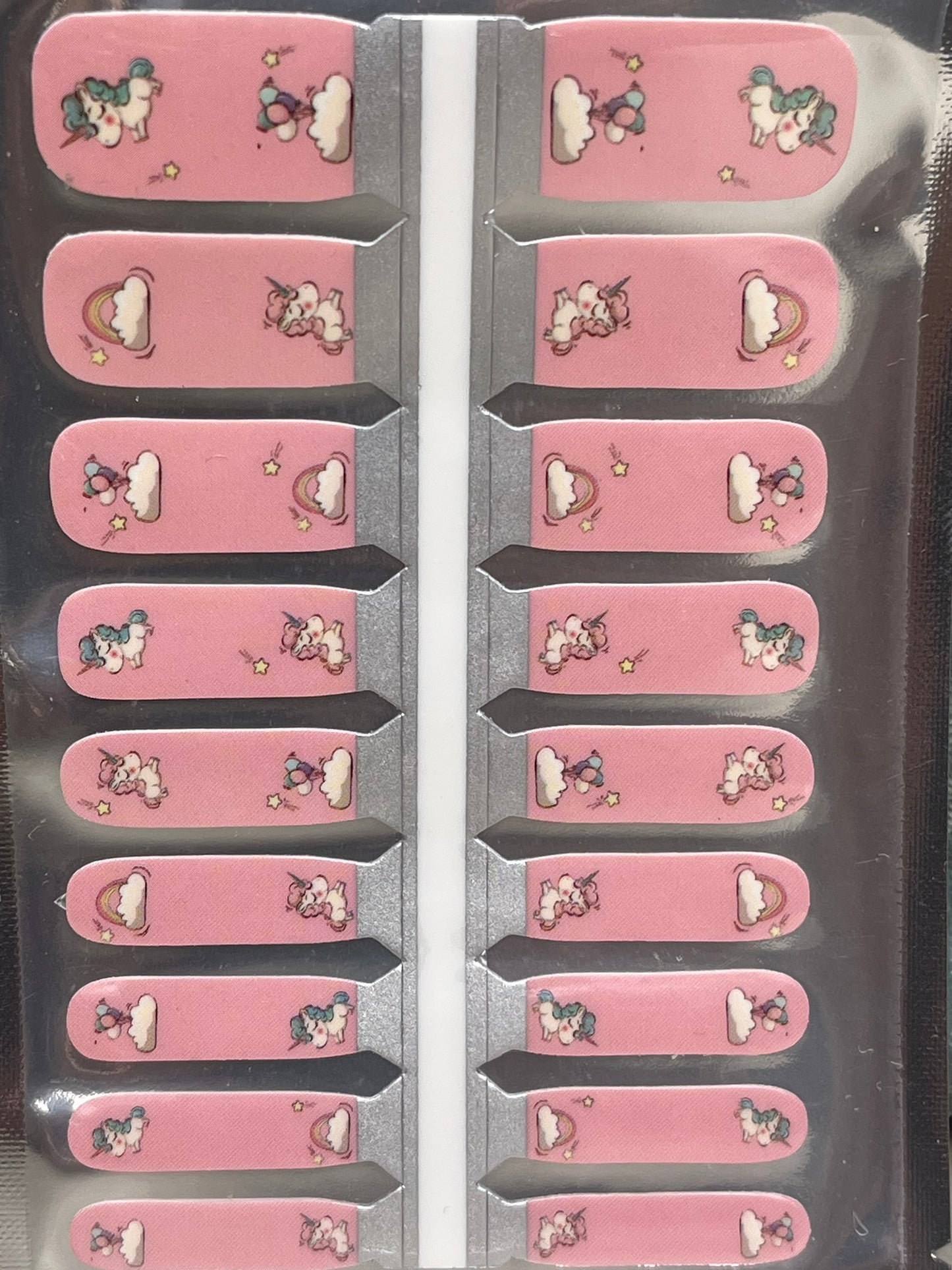 Unicorn Dreams – Kids’ Nail Wraps | Peachy Peach Nails